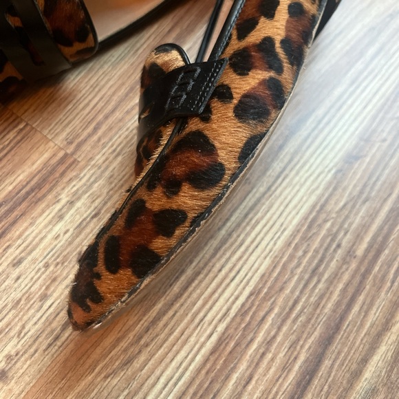 J.Crew leopard print “pony hair” loafers - Picture 4 of 7